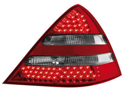 Mercedes Benz SLK R170 Bj.1996-2004 LED Rückleuchten Rot Klar mit Europaweit zu. – Bild 3