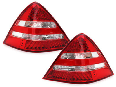 Mercedes Benz SLK R170 Bj.1996-2004 LED Rückleuchten Rot Klar mit Europaweit zu. – Bild 4