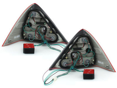 Mercedes Benz SLK R170 Bj.1996-2004 LED Rückleuchten Rot Klar mit Europaweit zu. – Bild 6