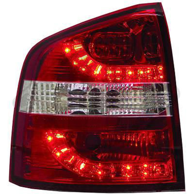 Skoda Octavia Kombi/Combi 1Z LED Rückleuchten Rot-klar Bj.2004-2013 Europaw.zug.