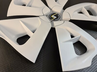 Schmidt Cirrus, 20 Zoll,Alufelgen Design Hochglanz Weiß-Silber-Schwarz Dekor-Set – Bild 6