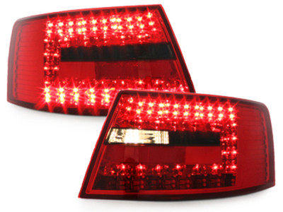 LED Rückleuchten Audi A6 4F Limousine in Rot Smoke Modelle LED Leucht.2004-2008