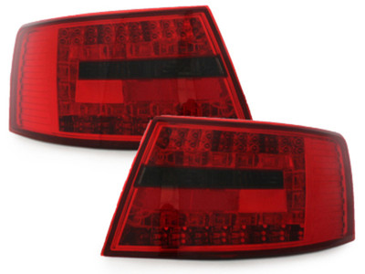 LED Rückleuchten Audi A6 4F Limousine in Rot Smoke Modelle LED Leucht.2004-2008 – Bild 3