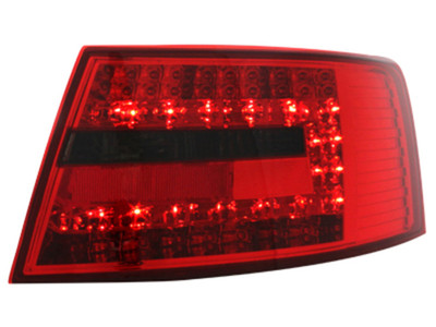 LED Rückleuchten Audi A6 4F Limousine in Rot Smoke Modelle LED Leucht.2004-2008 – Bild 4