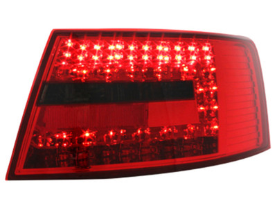 LED Rückleuchten Audi A6 4F Limousine in Rot Smoke Modelle LED Leucht.2004-2008 – Bild 5