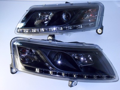 Audi A6 4F Xenon Scheinwerfer D2S, schwarz + LED Tagfahrlicht ECE R87 Bj.04-08 – Bild 2