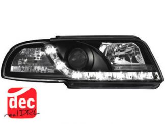 Audi A4 B5 Avant und Limousine Scheinwerfer LED Tagfahrlicht schwarz 1995-1998