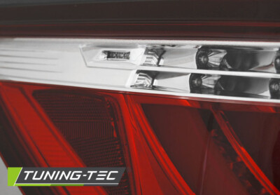 BMW 5er E60 Limousine Stufenheck LED Lightbar Rückleuchten Rot-Klar Bj.2007-10 – Bild 2