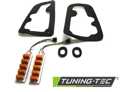 Mercedes W164 ML M-Klasse Voll LED Lightbar Rückleuchten,Schwarz-Smoke,2005-2008 – Bild 4