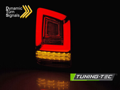 VW T6 VI LED Lightbar Rückleuchten schwarz + SEQ Blinker,Lauflicht Bj.2015-19 TW – Bild 2