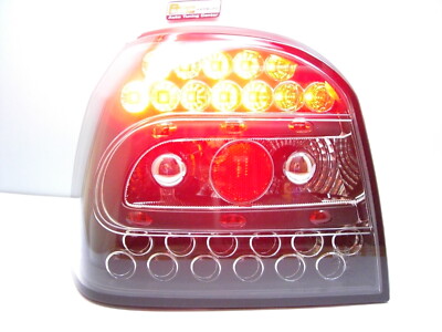 VW Golf 3 Limosine, Cabrio LED Rückleuchten Schwarz-klar Glas Bj. 1991-1998 – Bild 10