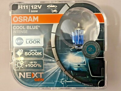 Osram H11 Cool Blue, Next Gen Duo Box,Xenon Optik Leuchtmittel Weiß 55 Watt,Glas – Bild 7