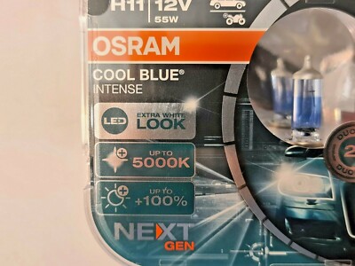 Osram H11 Cool Blue, Next Gen Duo Box,Xenon Optik Leuchtmittel Weiß 55 Watt,Glas – Bild 9