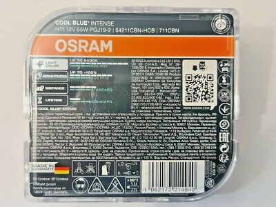 Osram H11 Cool Blue, Next Gen Duo Box,Xenon Optik Leuchtmittel Weiß 55 Watt,Glas – Bild 12