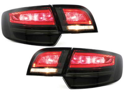 Audi A3 8P Sportback LED Lightbar Rückleuchten Schwarz-Smoke04-08 europw.zugel. – Bild 2