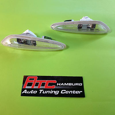 BMW E46 Limousine+ Touring Seitenblinker Chrom-Klar 2001-2005