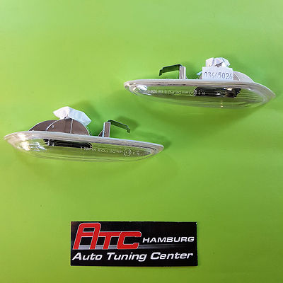 BMW E46 Limousine+ Touring Seitenblinker Chrom-Klar 2001-2005 – Bild 2