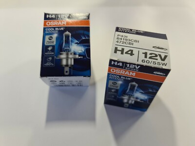 Osram H4 Cool Blue Intense Glühbirnen Leuchtmittel/Birne 55-60 Watt Xenon Look – Bild 8