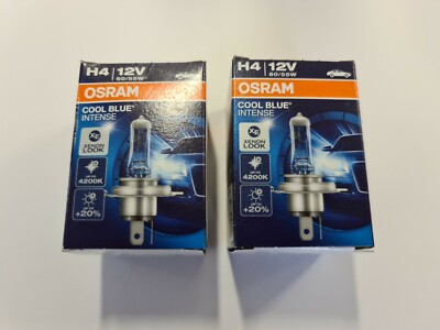Osram H4 Cool Blue Intense Glühbirnen Leuchtmittel/Birne 55-60 Watt Xenon Look – Bild 10