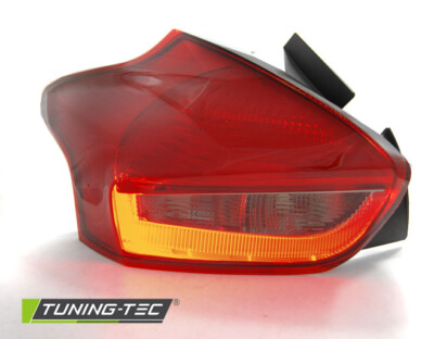 Ford Focus 3 MK5 LED Lightbar Rückleuchten,Heckleuchten Rot-Smoke-Schwarz 2015- – Bild 2