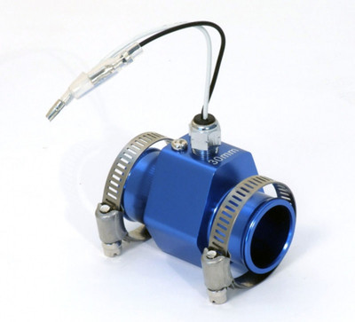 Raid hp Wassertemperatur Adapter 30mm für Anzeige Zusatz Instrument / Blau – Bild 2