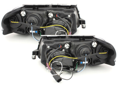 VW Passat 3BG Scheinwerfer LED Tagfahrlicht Optik,Chrom Bj.2000-2005 – Bild 2