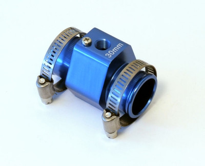 Raid hp Wassertemperatur Adapter 30mm für Anzeige Zusatz Instrument / Blau – Bild 5