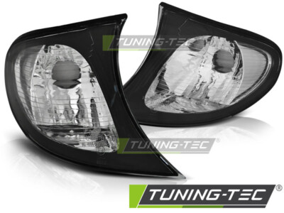 BMW E46 Limousine+ Touring Frontblinker schwarz-Chrom/Black Blinker 2001-2005 – Bild 3