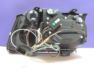 Scheinwerfer für VW Bora Bj. 1998-2005 Chrom LED Tagfahrlicht Optik europw. zuge – Bild 5