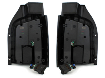 VW T5 LED Lightbar Rückleuchten Chrom-klar Glas Bj.2003-2015 Euro.Heckklappe – Bild 2