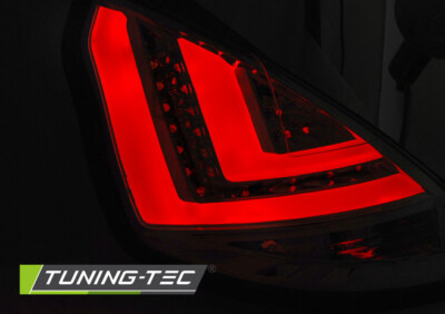 Ford Fiesta MK7 JA8 Light-tube LED Rückleuchten +LED Blinker, Rot-klar Bj.08-12 – Bild 3