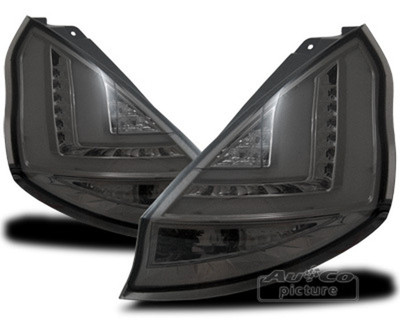 Ford Fiesta MK7/JA8 Light-tube LED Rückleuchten +LED Blinker/Smoke-Glas Bj.08-12 – Bild 5