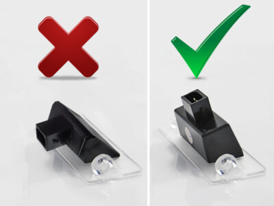 Audi A4 B5, A3 8L LED Kennzeichenbeleuchtung Nummernschild Beleuchtung 1994-1999 – Bild 5