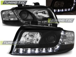 Audi A4 8E Scheinwerfer LED Tagfahrlicht, schwarz Tagfahrlicht Zulassung.00-2004