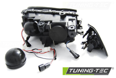 BMW E46 Scheinwerfer LED Angeleyes Weiß,Bj.5.1998-8.2001 Chrom,europaweit.zugel. – Bild 3