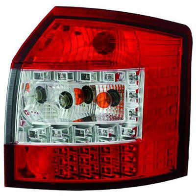 Audi A4 B6 8E Avant LED Rückleuchten Rot-Klar Glas.Bj.2001-2004 Euro.Zugelas.