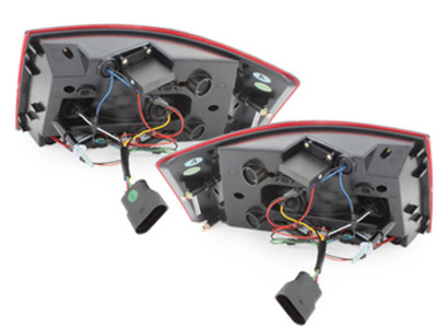 LED Rückleuchten Audi A6 4F Limousine in Rot Klar Lightbar / 6 Pin E.Prüfzeichen – Bild 6