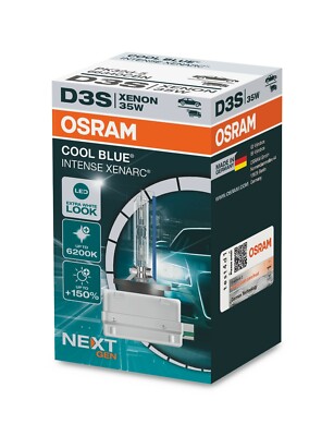 Osram D3S Cool Blue Intense Next Generation Xenarc,Xenon Leuchtmittel Weiß 6200K