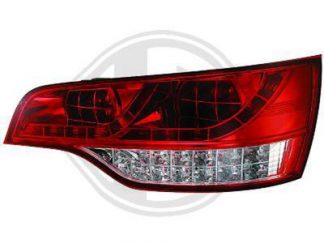 Audi Q7 4L LED Rückleuchten Rot-Klar Glas Baujahr 2005-2009 Europaw.zugelassen