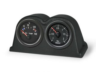 Jom Zweifach Halter, 2 er für Zusatzinstrument, Cockpit. 2 Plätze, 52mm Anzeigen