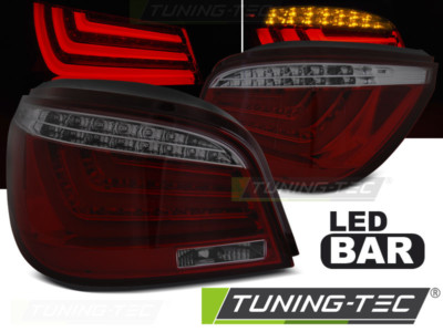 BMW 5er E60 Limousine LED Lightbar Rückleuchten Heckleuchten Dunkel Rot Bj.03-07