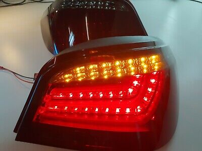 BMW 5er E60 Limousine LED Lightbar Rückleuchten Heckleuchten Dunkel Rot Bj.03-07 – Bild 11