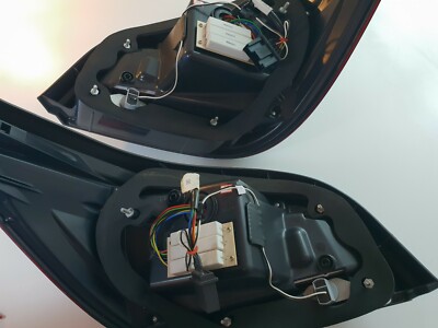 BMW 5er E60 Limousine LED Lightbar Rückleuchten Heckleuchten Dunkel Rot Bj.03-07 – Bild 12