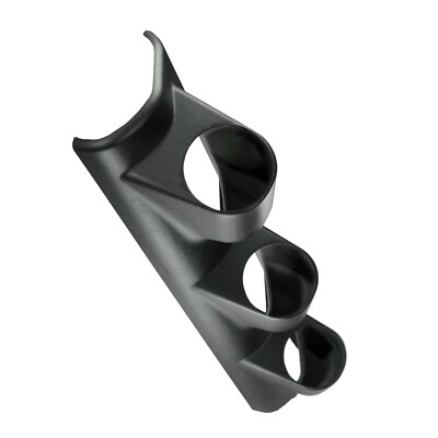 Jom 3 Fach 3er Halter für A-Säule, Anzeige Zusatz Instrument 52mm Schwarz.ABS – Bild 2