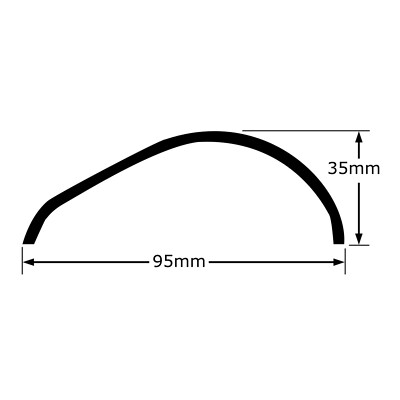 Jom 3 Fach 3er Halter für A-Säule, Anzeige Zusatz Instrument 52mm Schwarz.ABS – Bild 3