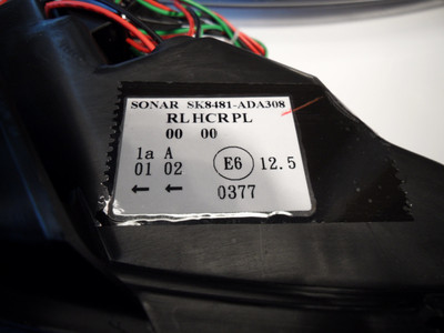 Scheinwerfer Audi A3 8P LED Tagfahrlicht R87 Zulassung Neon schwarz Bj.2009-2013 – Bild 10