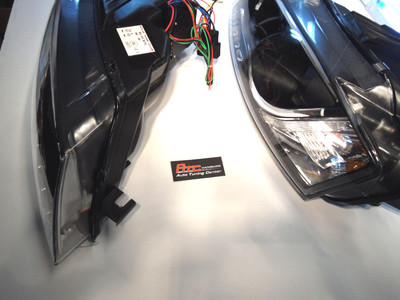 Scheinwerfer Audi A3 8P LED Tagfahrlicht R87 Zulassung Neon schwarz Bj.2009-2013 – Bild 11