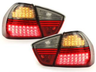 BMW 3er E90 Limousine Lightbar LED Rückleuchten Rot-Schwarz-Smoke 3.2005-8.2008