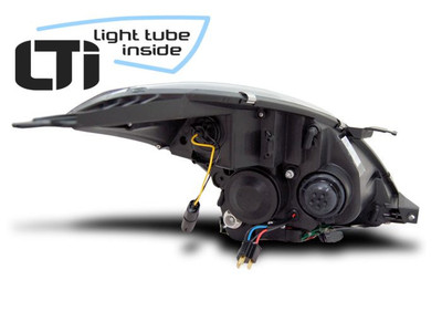 LTi Scheinwerfer Suzuki Swift Bj.2010-2016 Schwarz LED Tagfahrlicht O.Light Tube – Bild 2