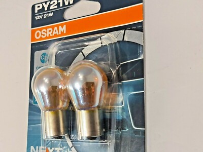 Osram Diadem PY21W Blinker BAU15S Glühbirnen, Birne 21Watt Chrome Look – Bild 4